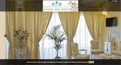 Desktop Screenshot of hotelborgodeipoeti.com